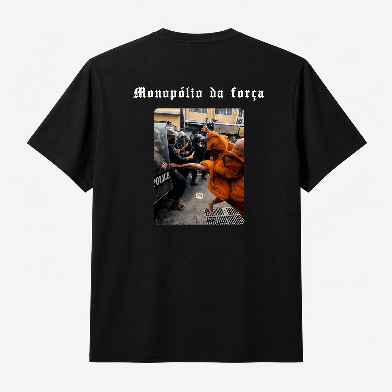 Camiseta - Monopólio da Força