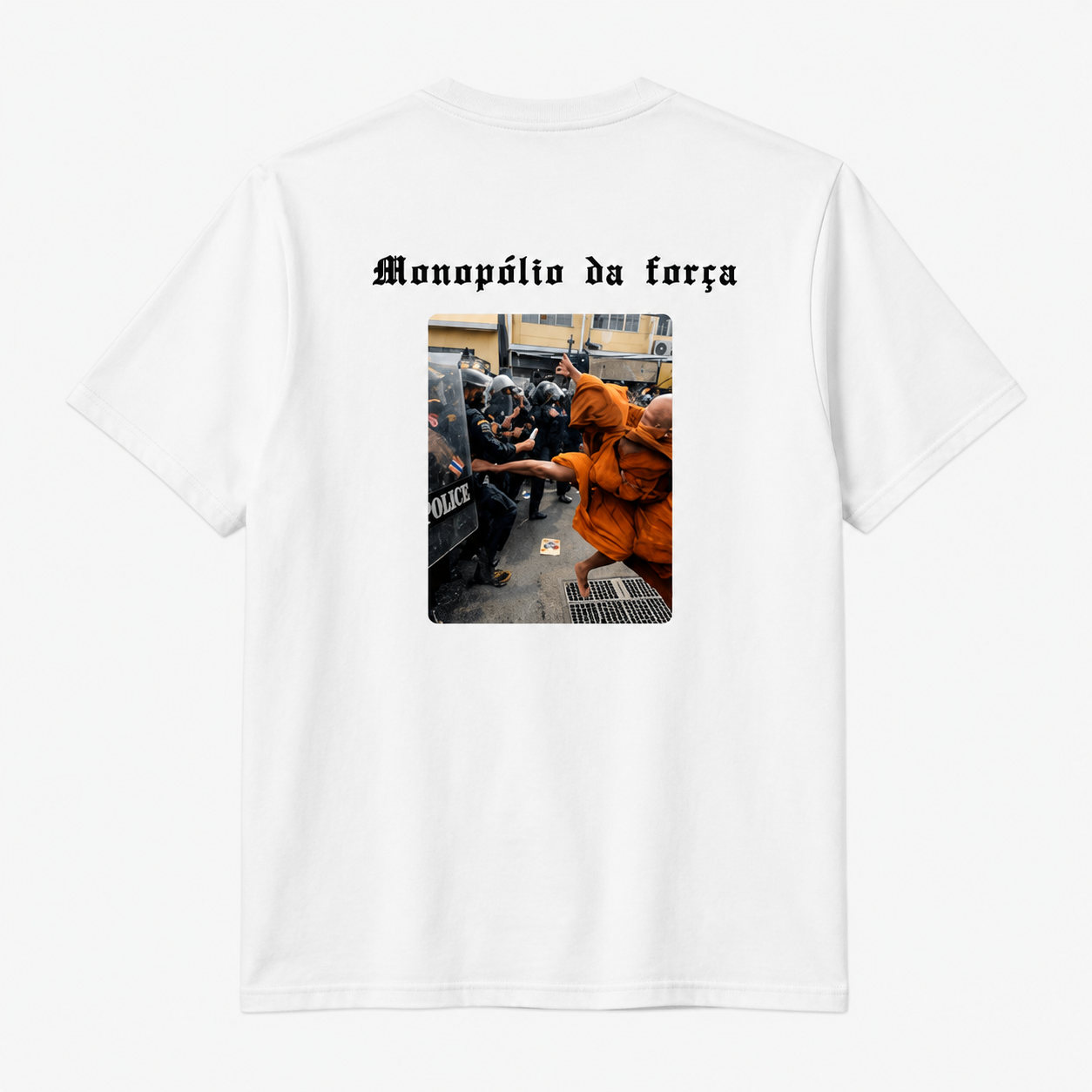 Camiseta - Monopólio da Força