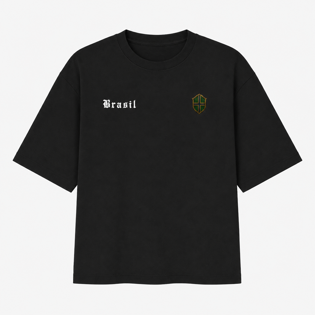 Camiseta Oversized - Brasil Contra o Mundo