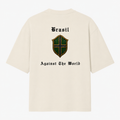 Camiseta Oversized - Brasil Contra o Mundo