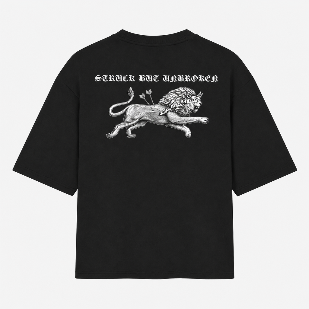 Camiseta Oversized - Não tenha medo