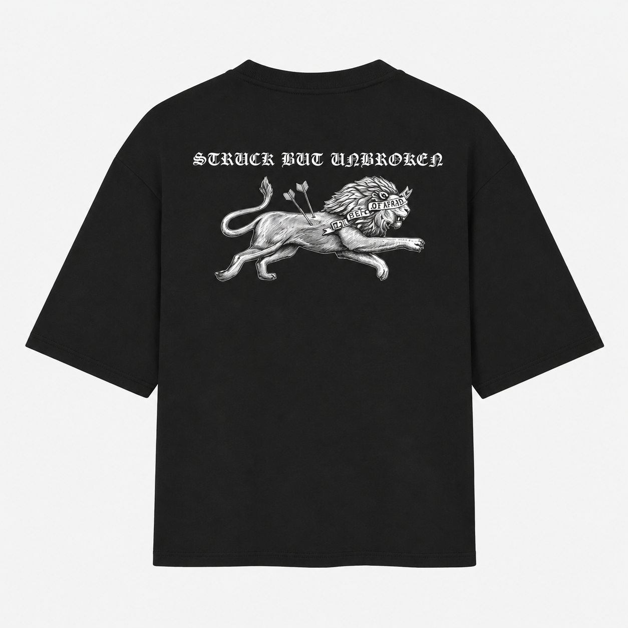 Camiseta Oversized - Não tenha medo