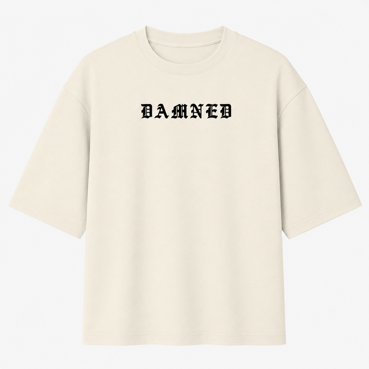 Camiseta Oversized - O trono pertence aos amaldiçoados