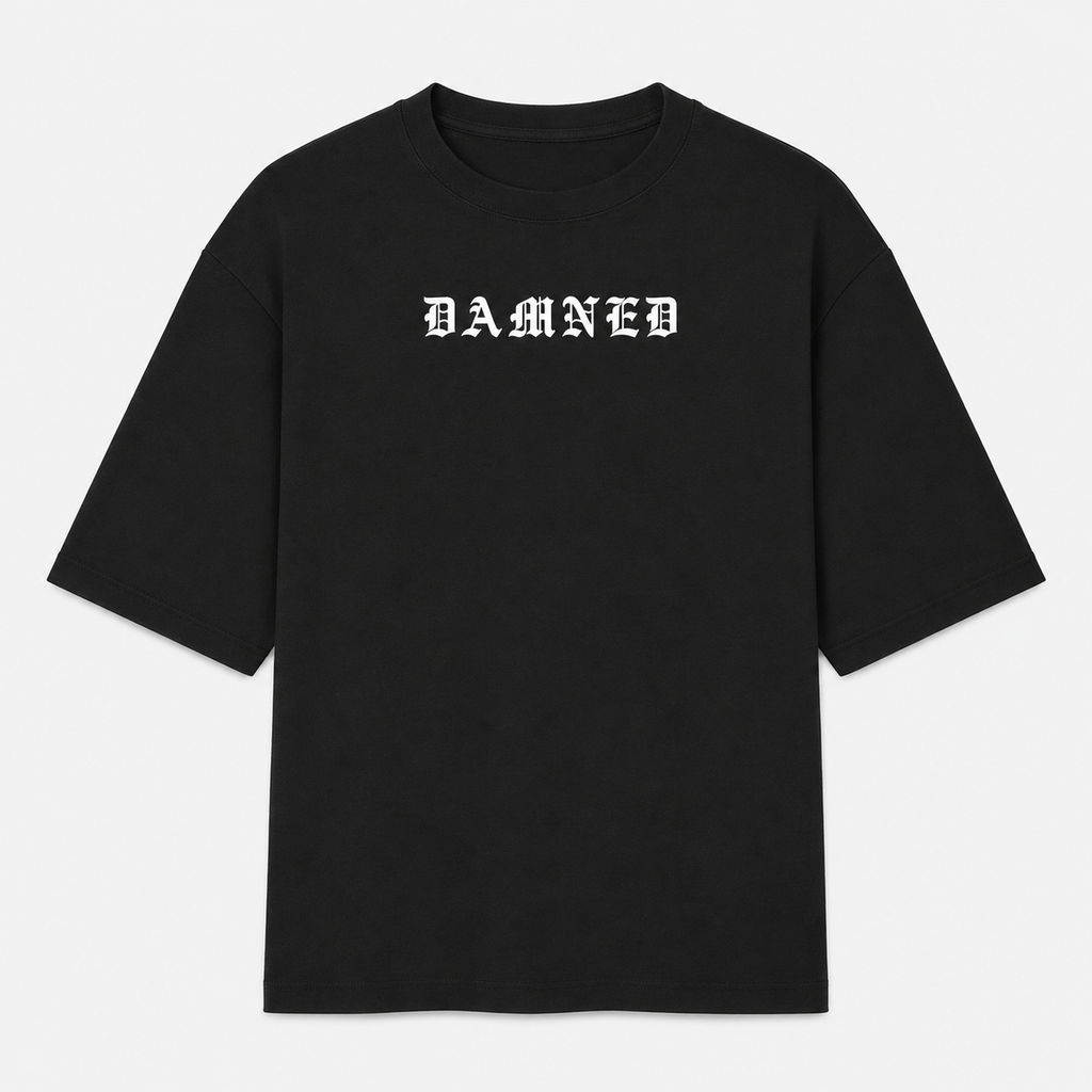 Camiseta Oversized - O trono pertence aos amaldiçoados