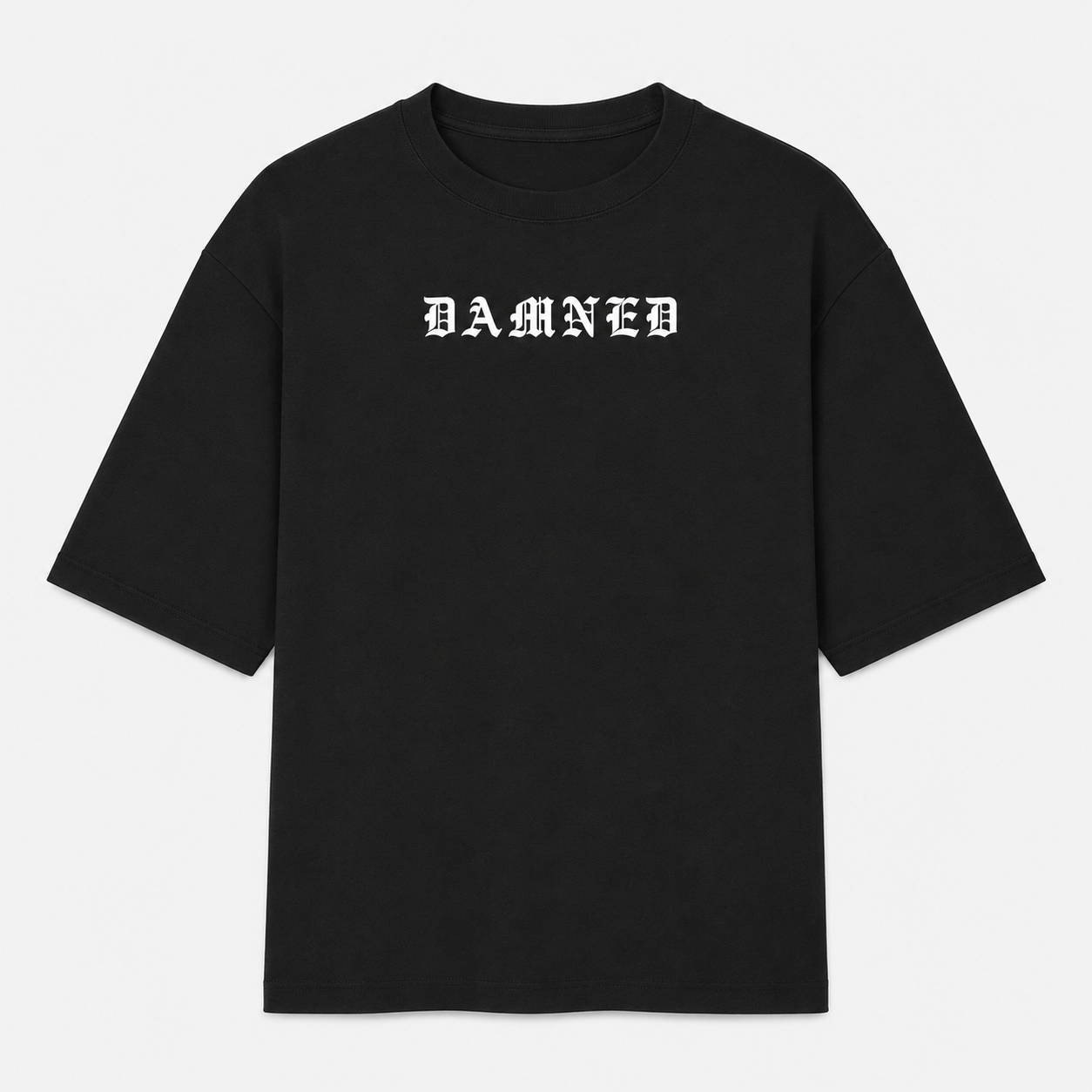 Camiseta Oversized - O trono pertence aos amaldiçoados