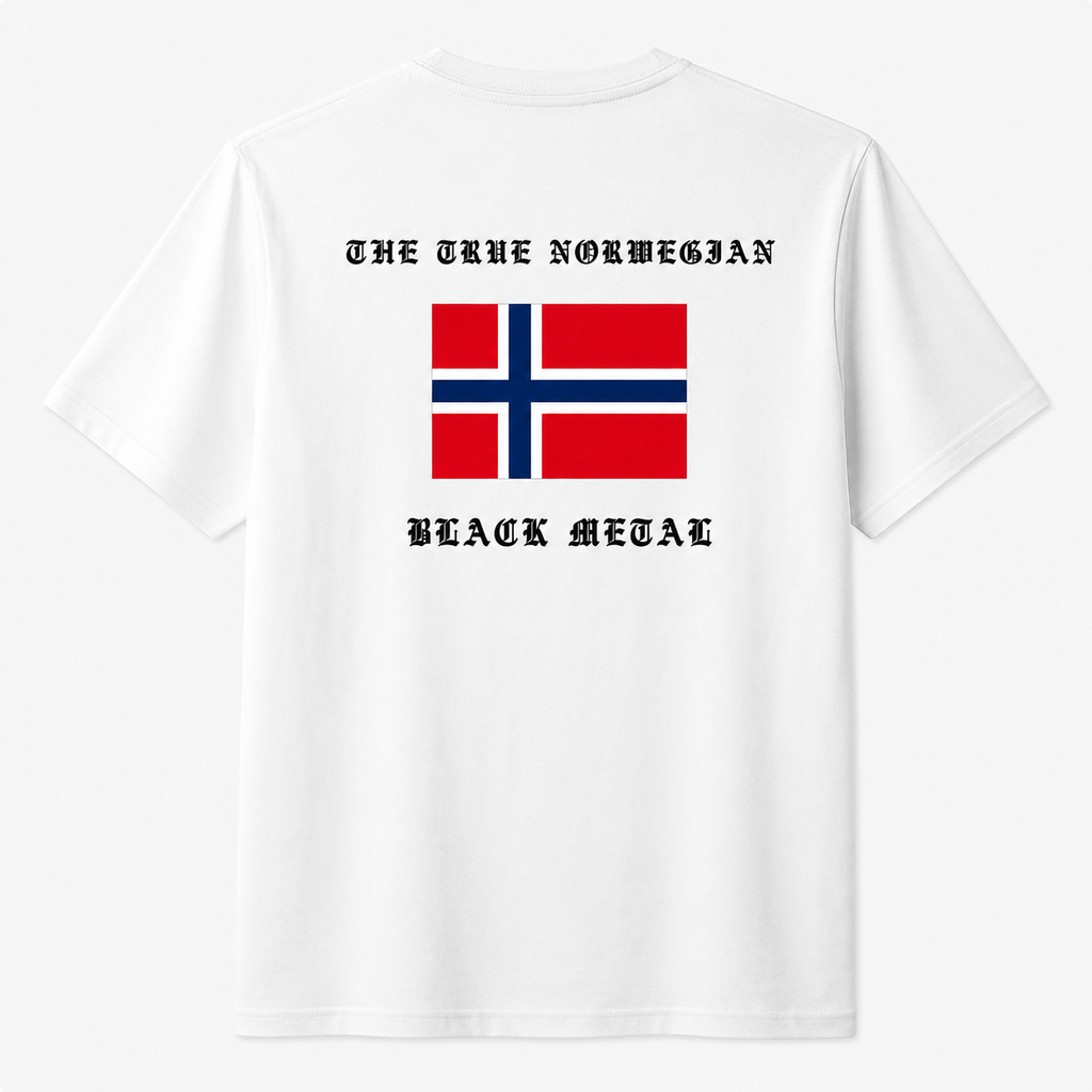 Camiseta - O verdadeiro black metal norueguês