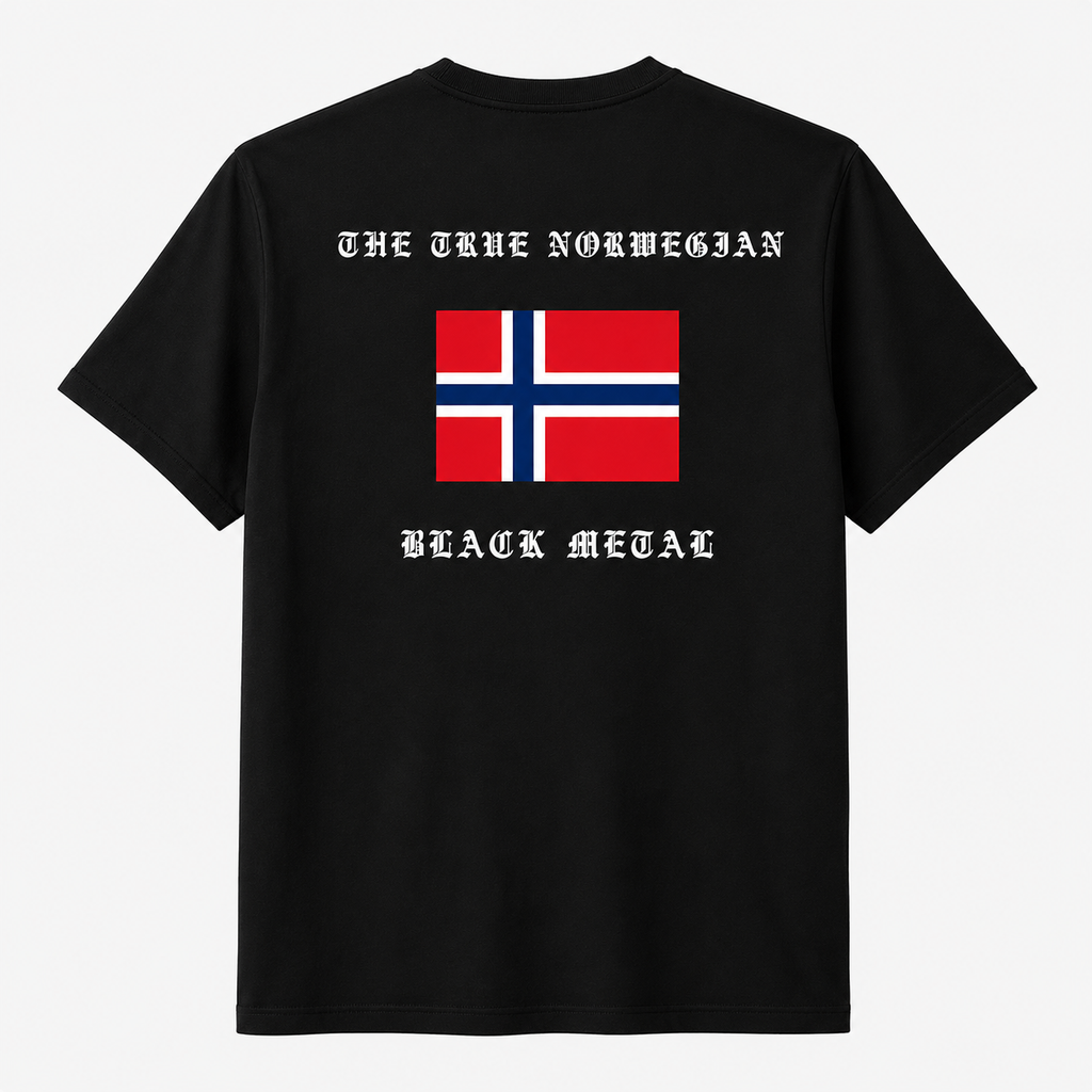 Camiseta - O verdadeiro black metal norueguês