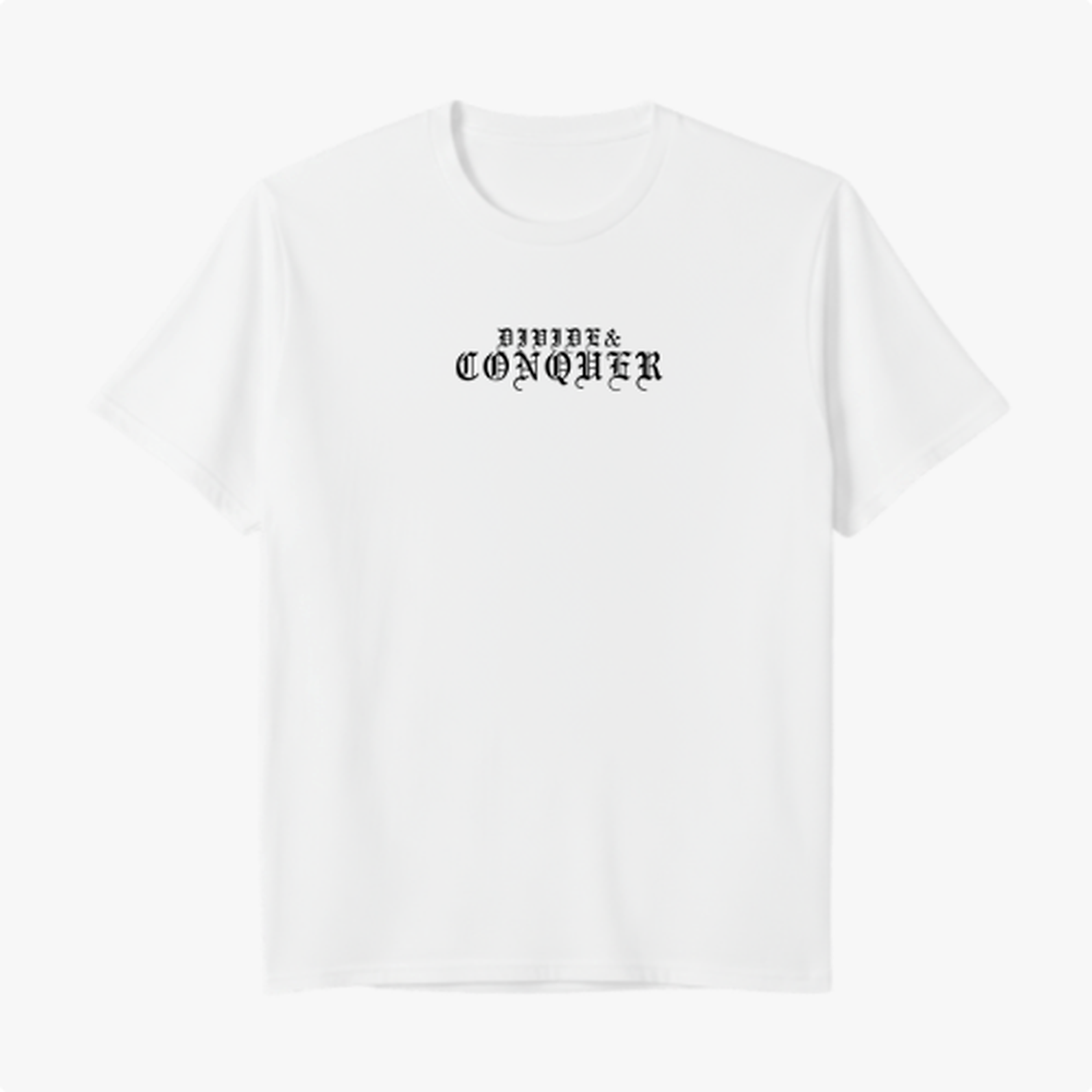 Camiseta - Divide and conquer