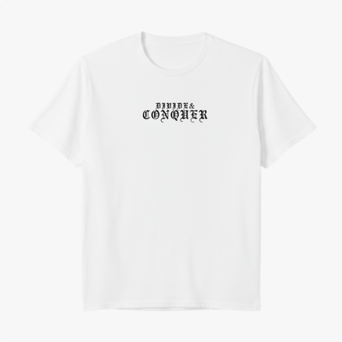 Camiseta - Divide and conquer