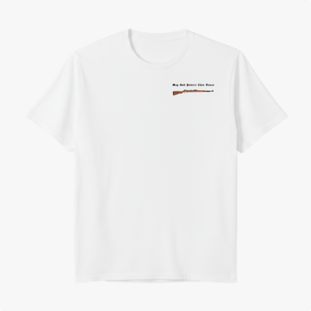 Camiseta - May god protect this house