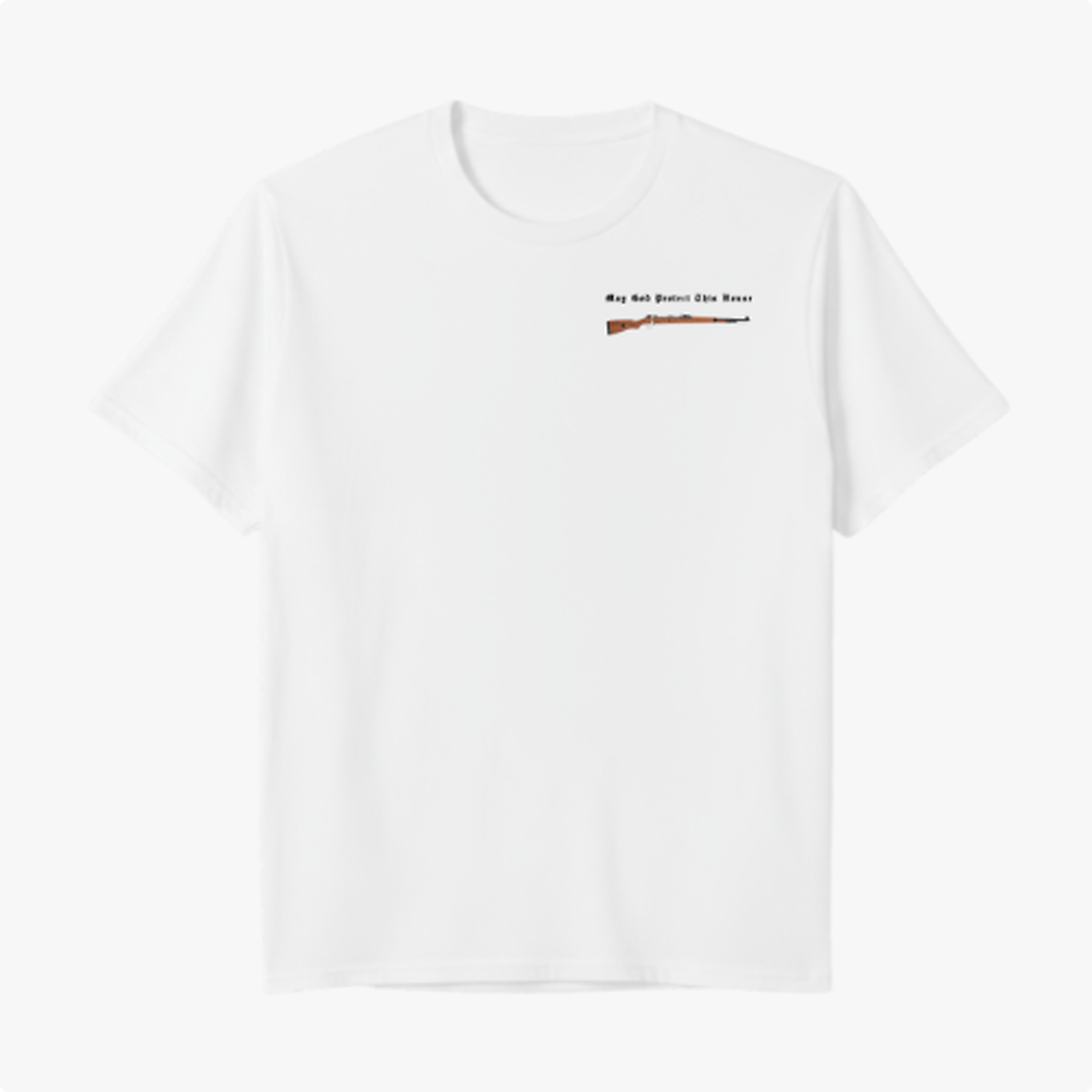 Camiseta - May god protect this house