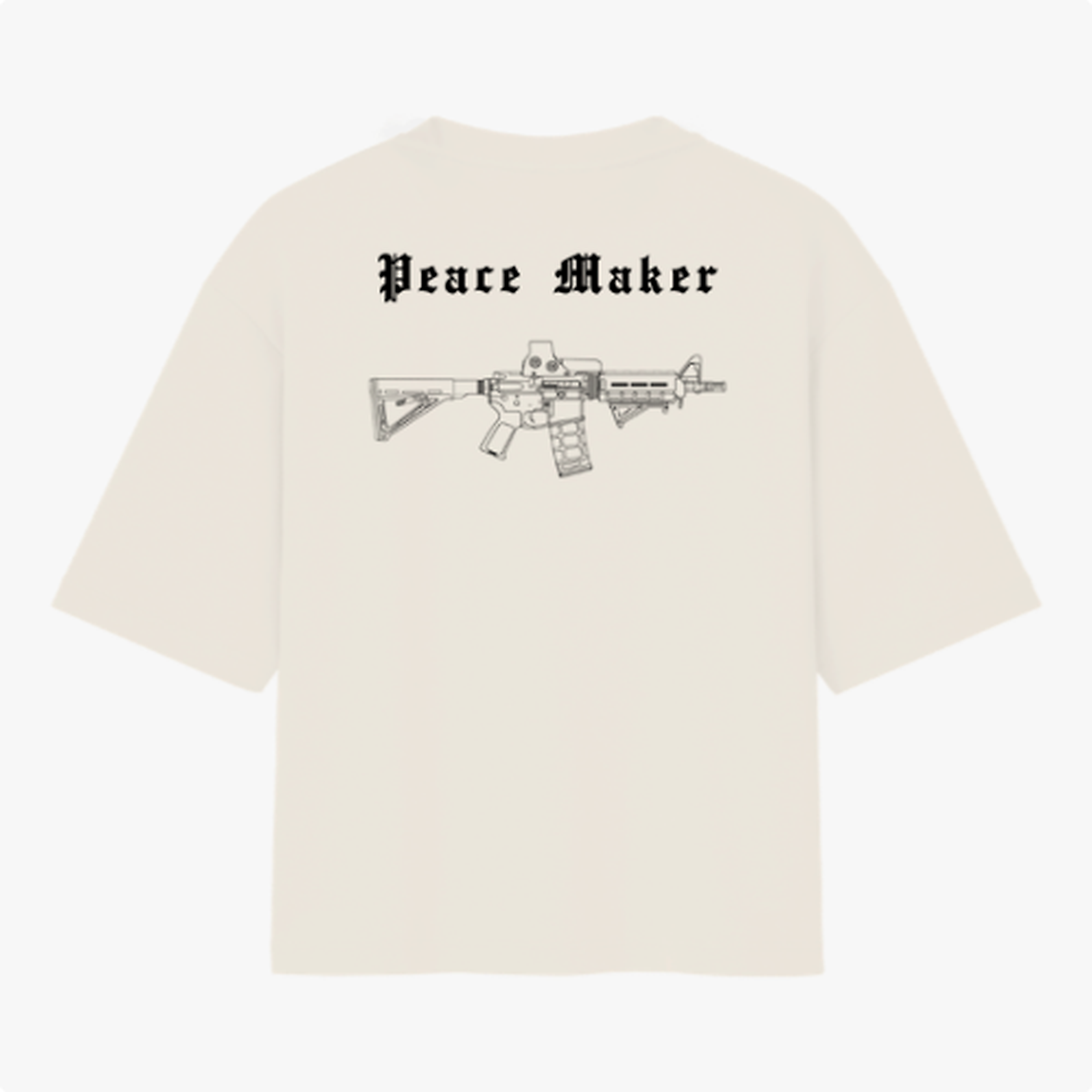 Camiseta Oversized - Peace Maker