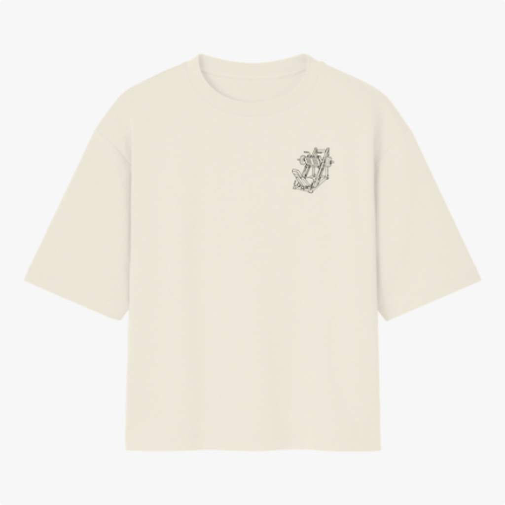 Camiseta Oversized - Leg Press