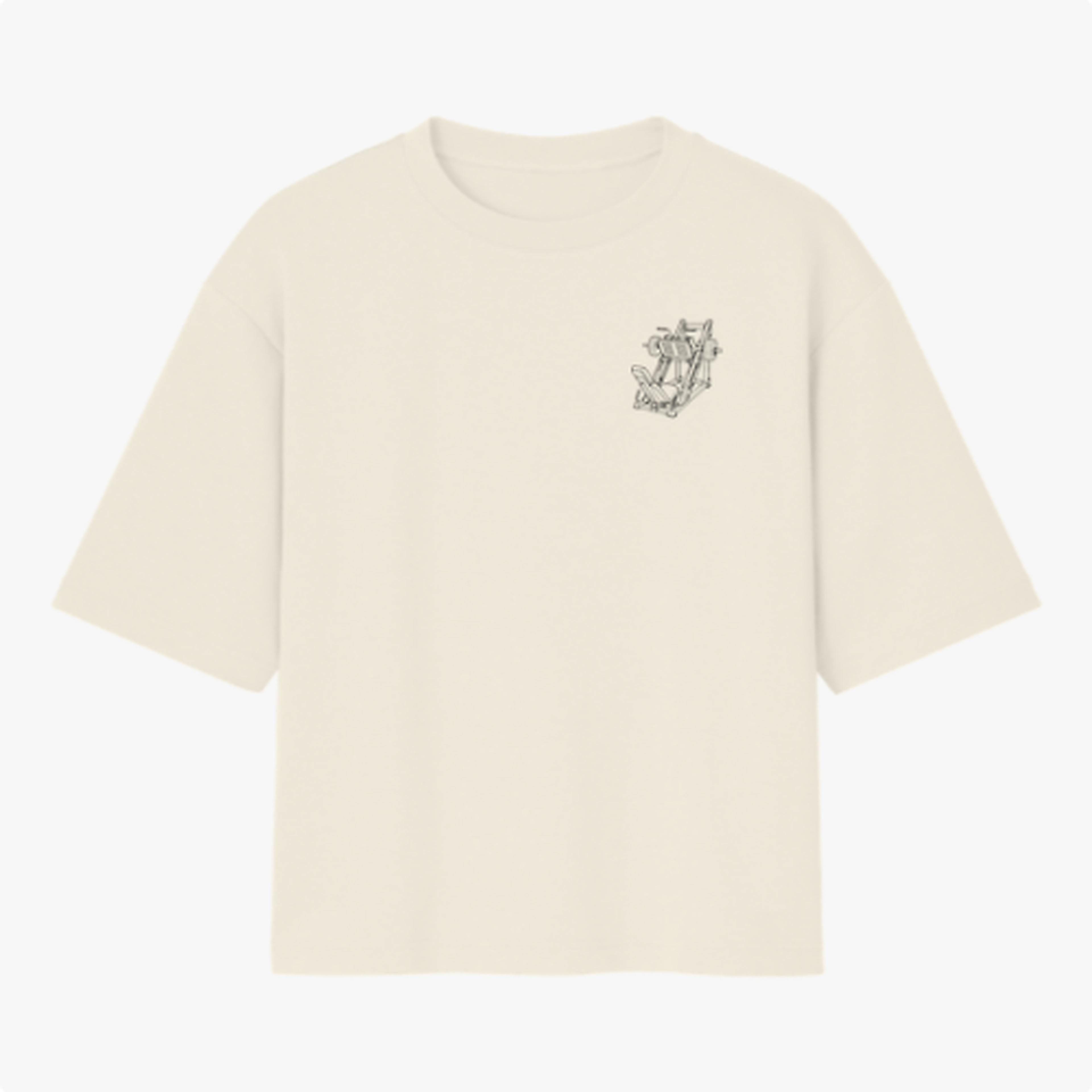 Camiseta Oversized - Leg Press