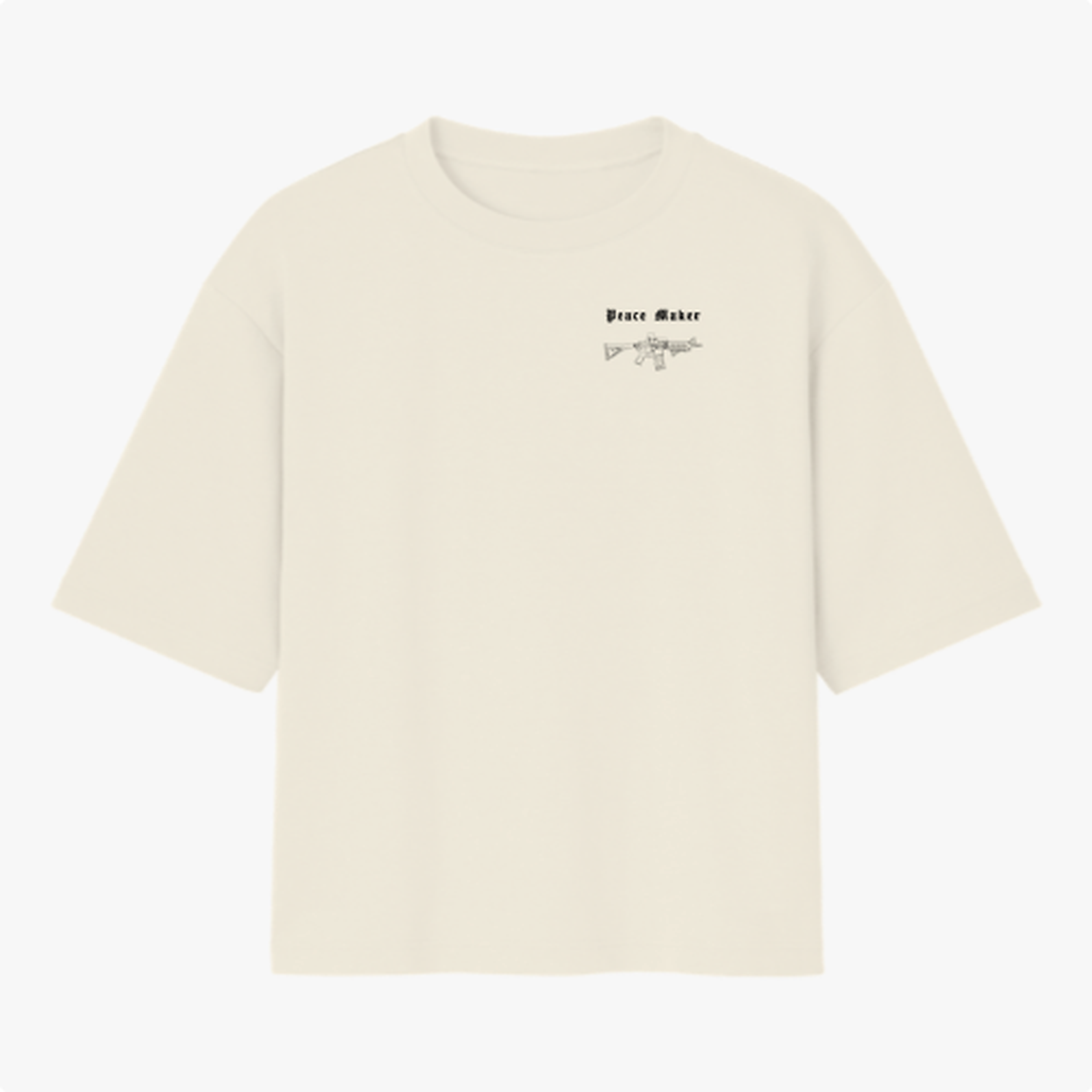Camiseta Oversized - Peace Maker