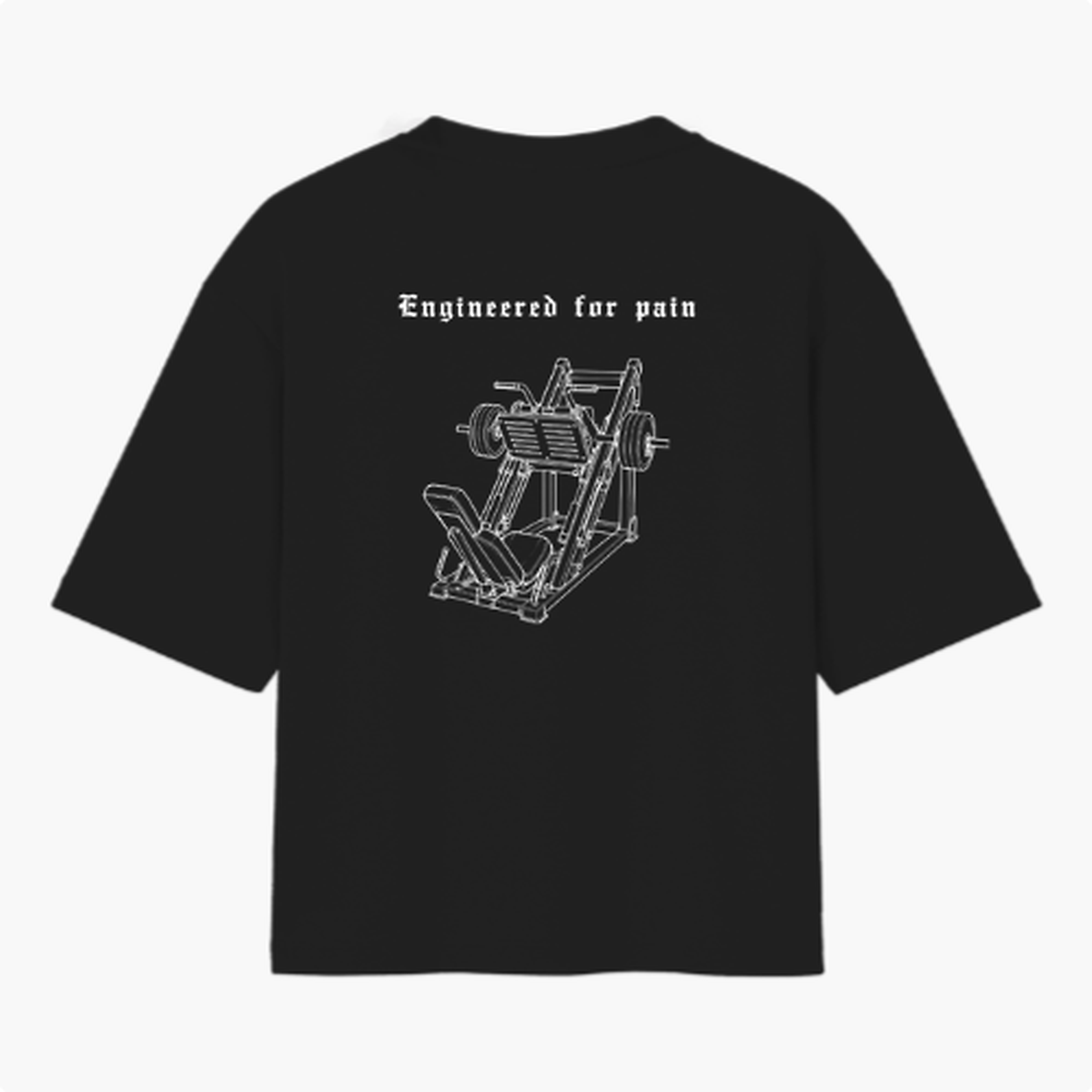 Camiseta Oversized - Leg Press