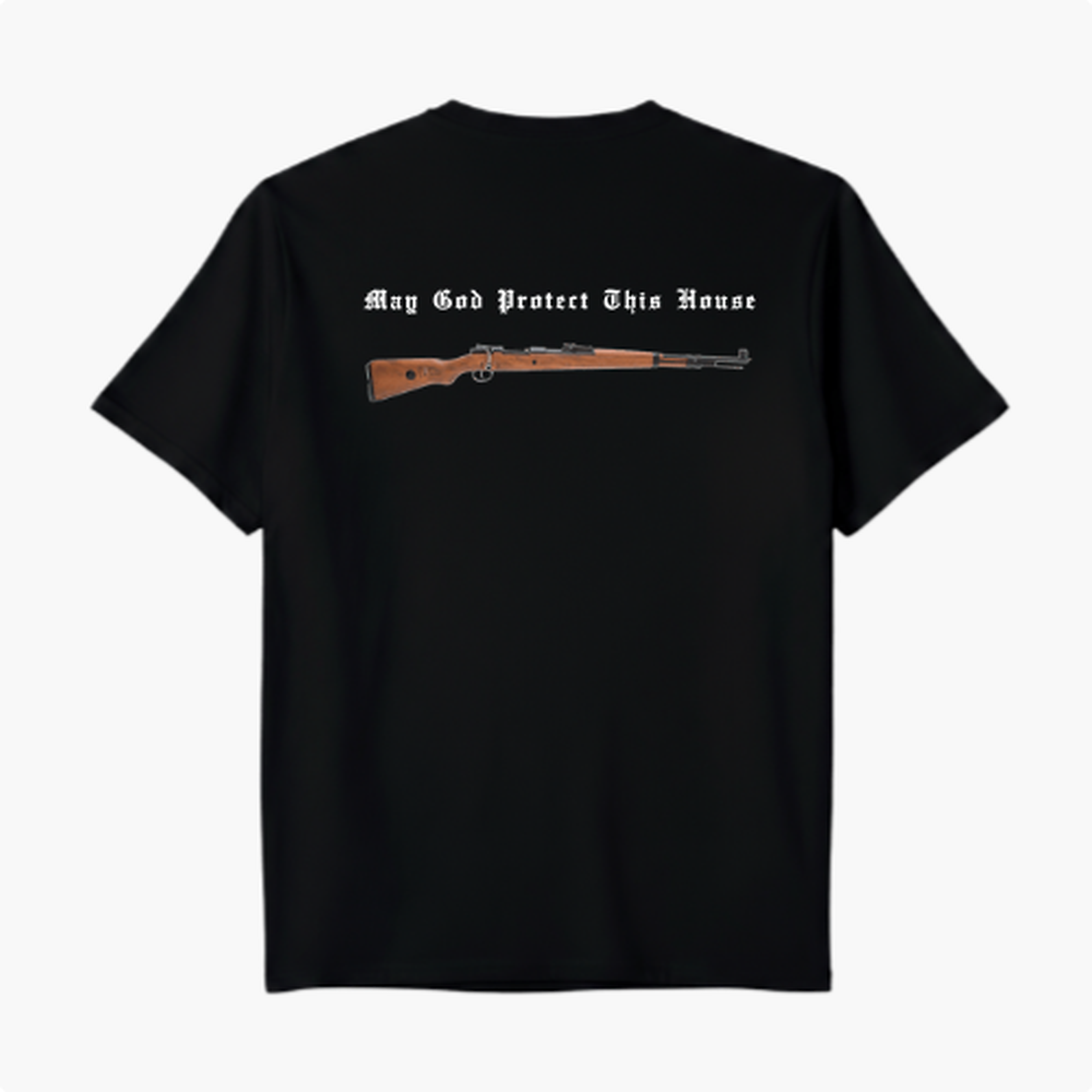 Camiseta - May god protect this house