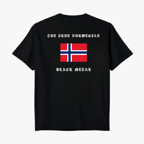 Camiseta - O verdadeiro black metal norueguês