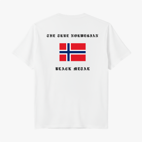Camiseta - O verdadeiro black metal norueguês