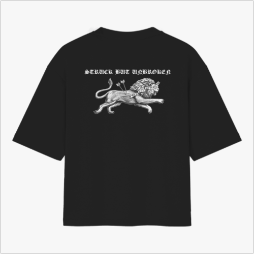Camiseta Oversized - Não tenha medo