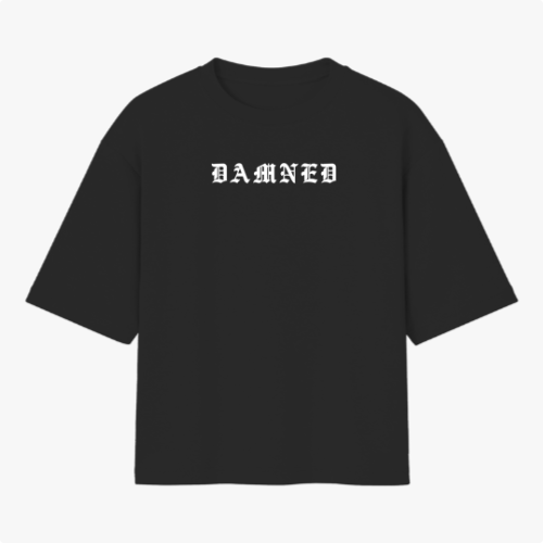 Camiseta Oversized - O trono pertence aos amaldiçoados