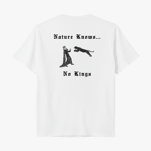 Camiseta - Natureza não conhece reis